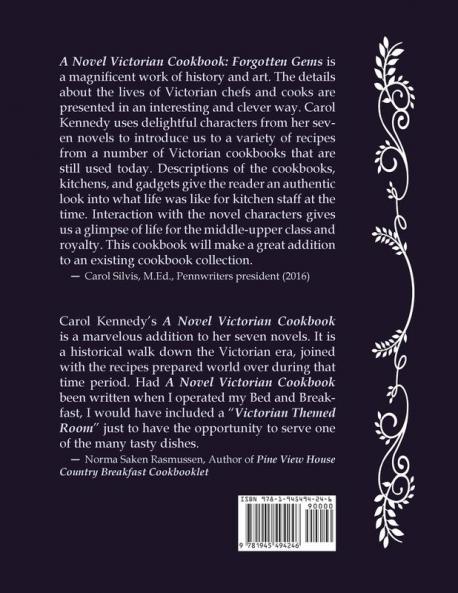 A Novel Victorian Cookbook: Forgotten Gems