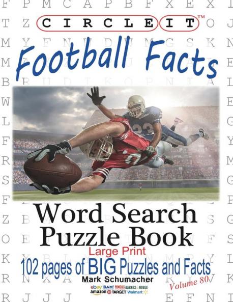 Circle It Football Facts Word Search Puzzle Book