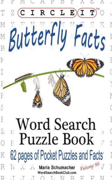 Circle It Butterfly Facts Word Search Puzzle Book