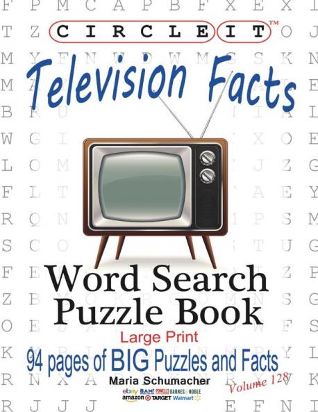 Circle It Television Facts Word Search Puzzle Book