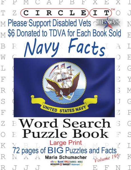 Circle It United States Navy Facts Word Search Puzzle Book