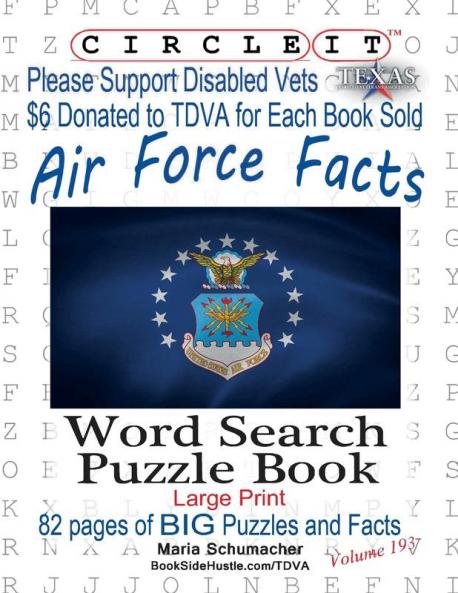 Circle It Air Force Facts Word Search Puzzle Book