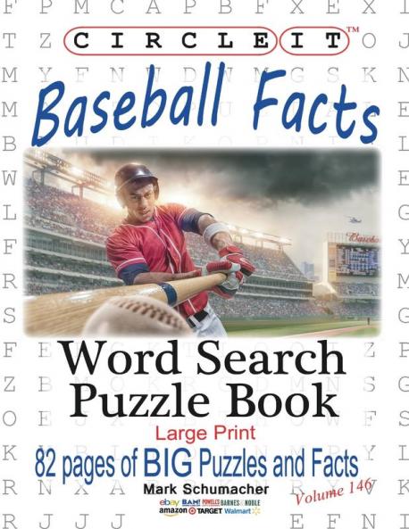 Circle It Baseball Facts Word Search Puzzle Book