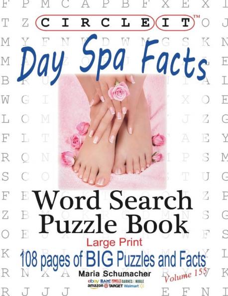 Circle It Day Spa Facts Word Search Puzzle Book