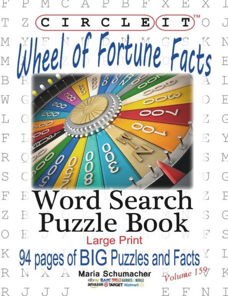 Circle It Wheel of Fortune Facts Word Search Puzzle Book
