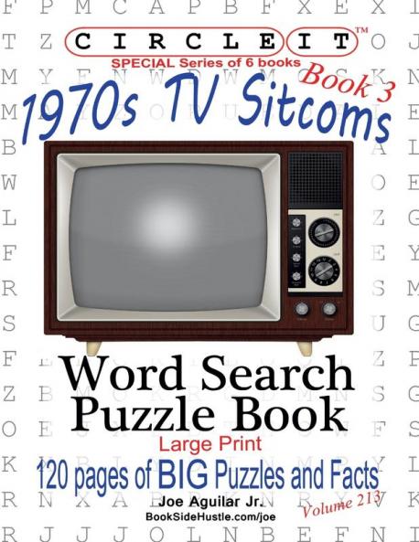 Circle It 1970s Sitcoms Facts Book 3 Word Search Puzzle Book