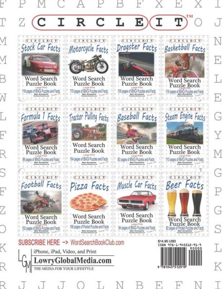 Circle It Formula 1 / Formula One / F1 Facts Word Search Puzzle Book