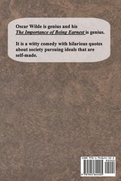 The Importance of Being Earnest