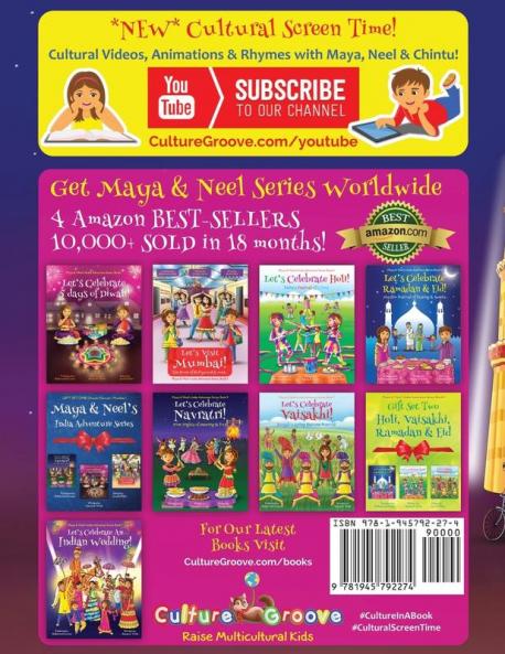 Let's Visit Delhi & Taj Mahal! (Maya & Neel's India Adventure Series Book 10)