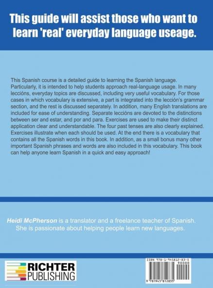 ¡Spanish for You!: Spanish Course for Beginners and Advanced Students A1-B1