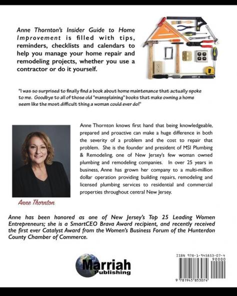 Anne Thornton's Insider's Guide to Home Improvement: Professional Tips to Maintain Your Home