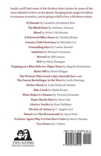 Two Sisters Writing and Publishing First Annual Anthology