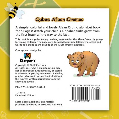 Qubee Afaan Oromoo - Afaan Oromo Alphabet