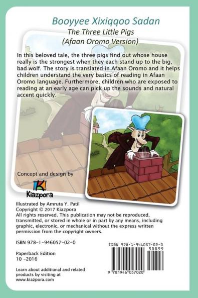 Booyyee Xixiqqoo Sadan - Afaan Oromo Children's Book