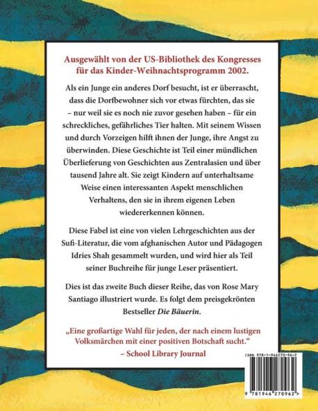 Der kluge Junge und das schreckliche gefährliche Tier (Hoopoe Teaching-Stories)