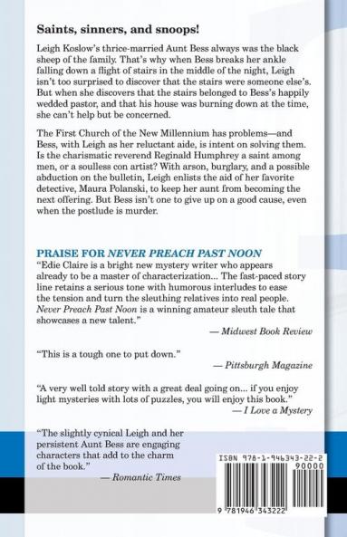 Never Preach Past Noon