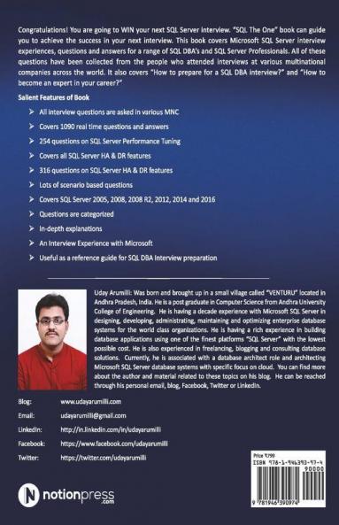 Sql The One : Microsoft Sql Server Interview Guide