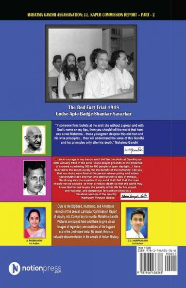 Mahatma Gandhi Assassination : J.L. Kapur Commission Report - Part - 2