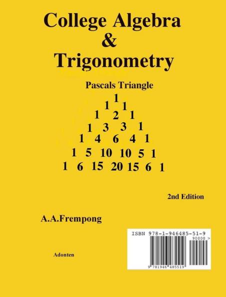 College Algebra & Trigonometry: (Precalculus)