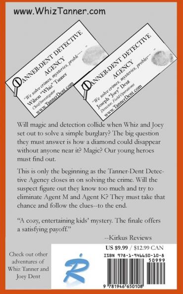 Whiz Tanner and the Vanishing Diamond