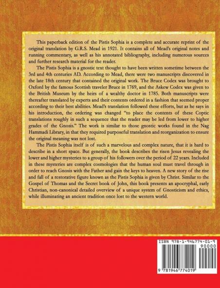 Pistis Sophia: A Gnostic Gospel