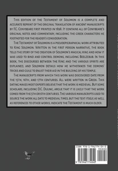 The Testament of Solomon