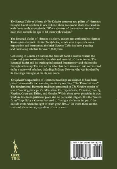 The Emerald Tablet of Hermes & The Kybalion