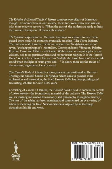 The Kybalion & The Emerald Tablet of Hermes