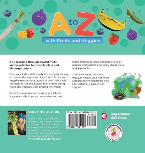 A to Z with Fruits and Veggies