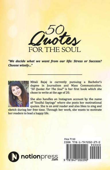 50 Quotes For The Soul: Realise And Change Right Now