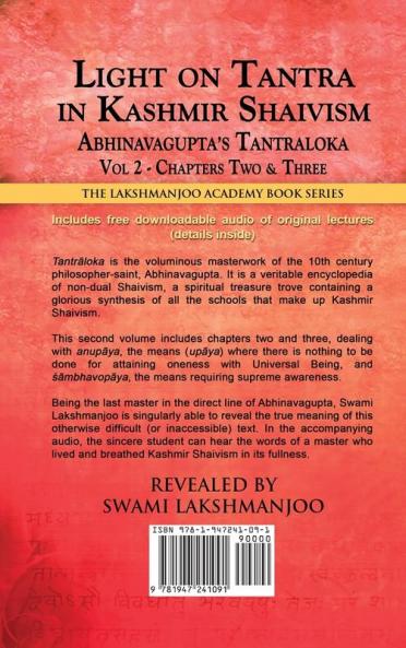Light on Tantra in Kashmir Shaivism - Volume 2: Chapters Two and Three of Abhinavagupta's Tantraloka