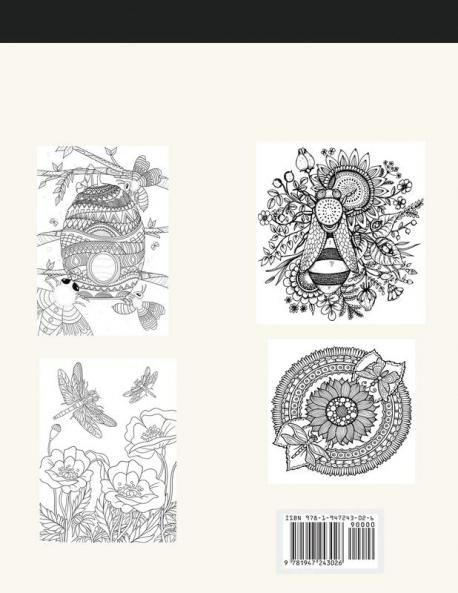 Insect Designs Coloring Book