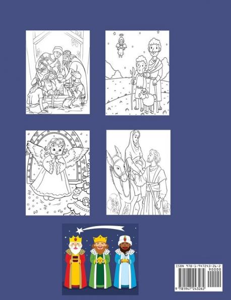 Holy Night A Christmas Bible Coloring Book