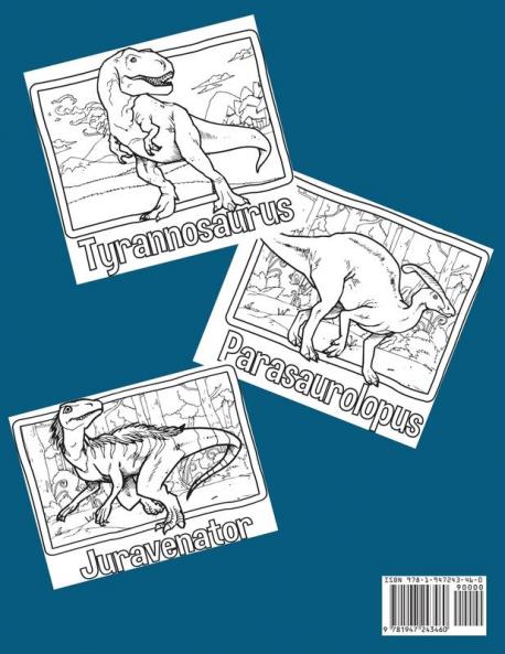 Dinosaur Coloring Book