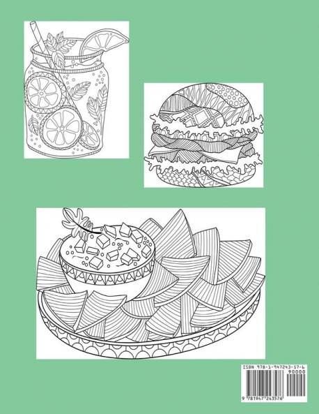 Fabulous Food Coloring Book