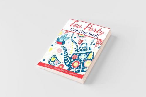 Tea Party Coloring Book