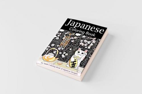 Japanese Coloring Book