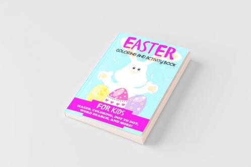 Easter Coloring and Activity Book for Kids