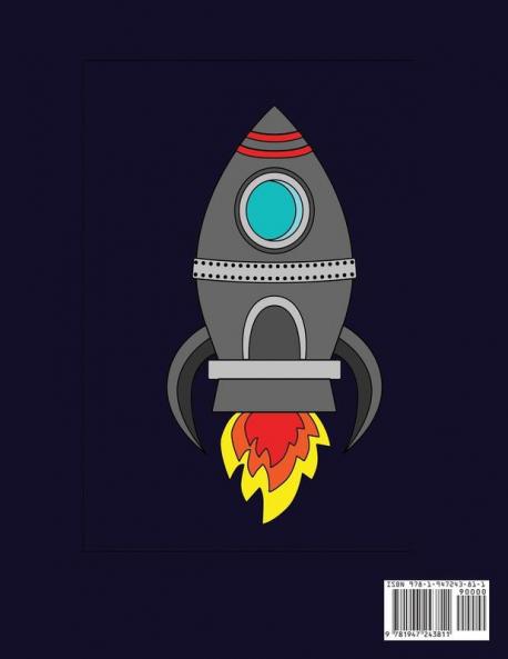 Space Coloring and Activity Book for Kids