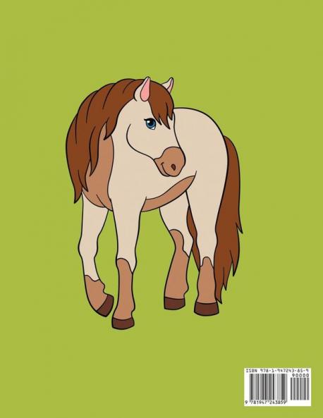 Horse Coloring and Activity Book for Kids