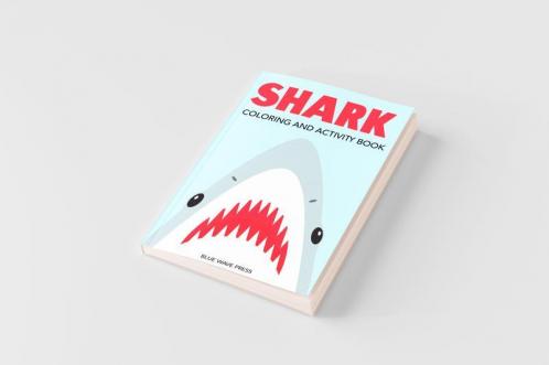 Shark Coloring and Activity Book