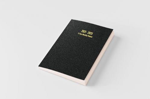 2021 - 2025 5-Year Monthly Planner