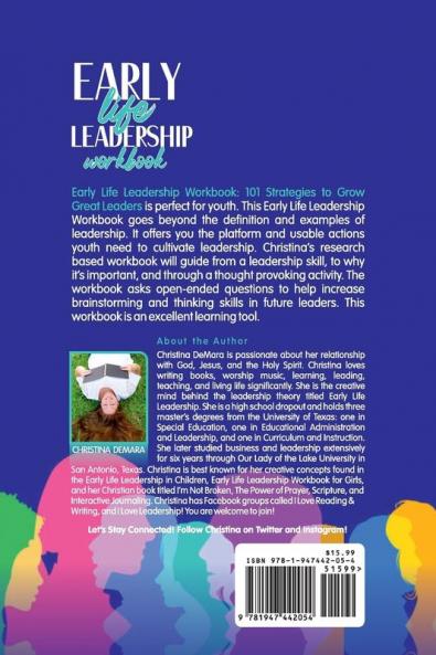 Early Life Leadership Workbook: 101 Strategies to Grow Great Leaders