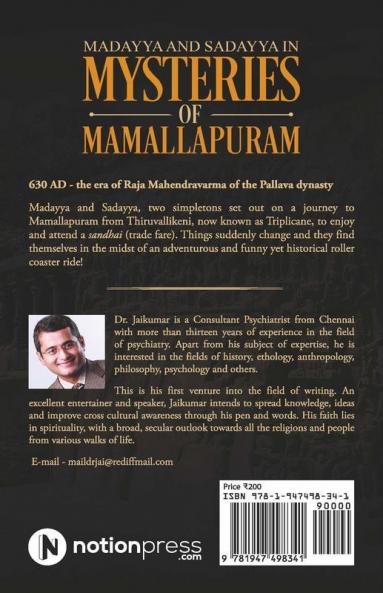Madayya And Sadayya In Mysteries Of Mammalapuram: Pallavan Saga-I