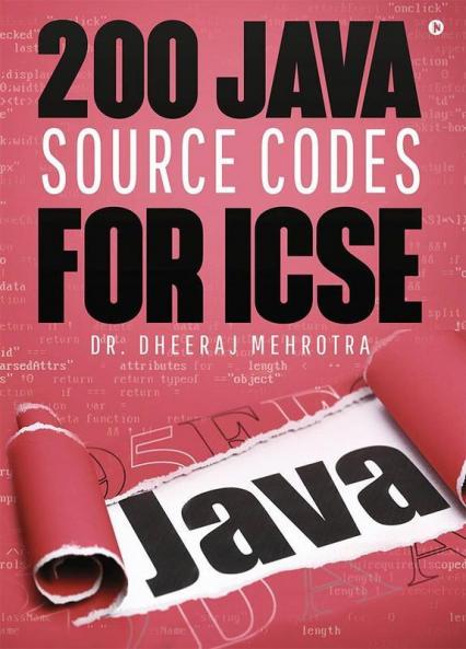 200 Java Source Codes For Icse