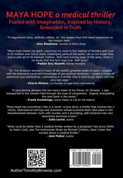 Maya Hope: A Medical Thriller: 1 (Dr. Nicklaus Hart Novel)