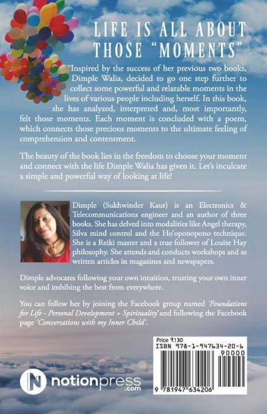 Life Is All About Those…Moments : Simple…Powerful…Experiences…Of Life! One Powerful Moment Is A Story Is A Poem Collection Of Which Is Life!