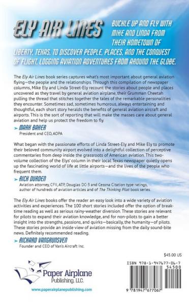 Ely Air Lines: Select Stories from 10 Years of a Weekly Column Volume 1 of 2