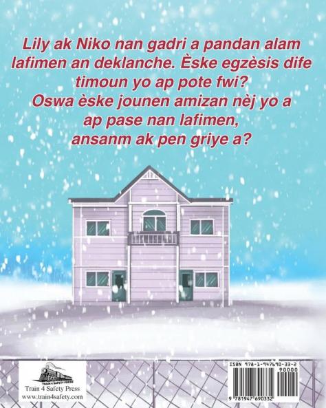Pen Griye Brile ak Kònè Krèm Nèj (Haitian Creole Edition): Yon istwa sou egzèsis dife pou timoun (Haitian Edition)