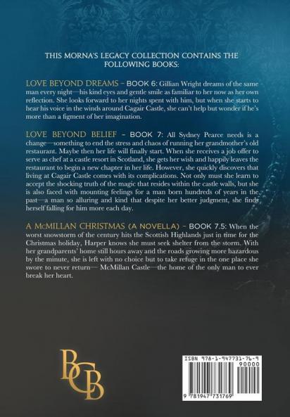 Morna's Legacy: Books 6 7 & 7.5: Scottish Time Travel Romances: 3 (Morna's Legacy Collections)